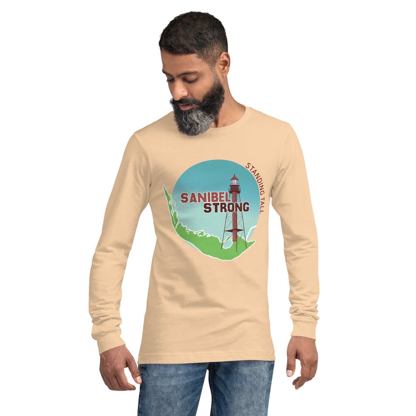 Sanibel Strong Standing Tall Unisex Long Sleeve Tee