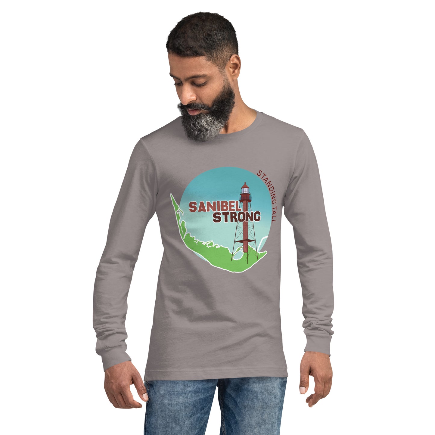 Sanibel Strong Standing Tall Unisex Long Sleeve Tee