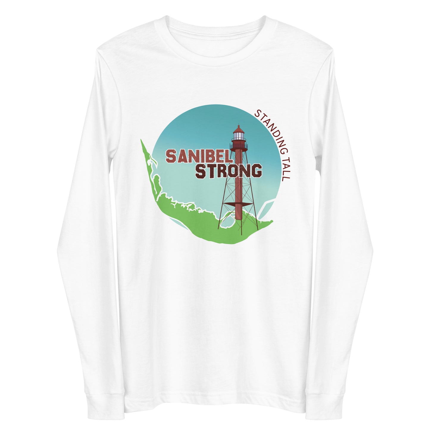 Sanibel Strong Standing Tall Unisex Long Sleeve Tee