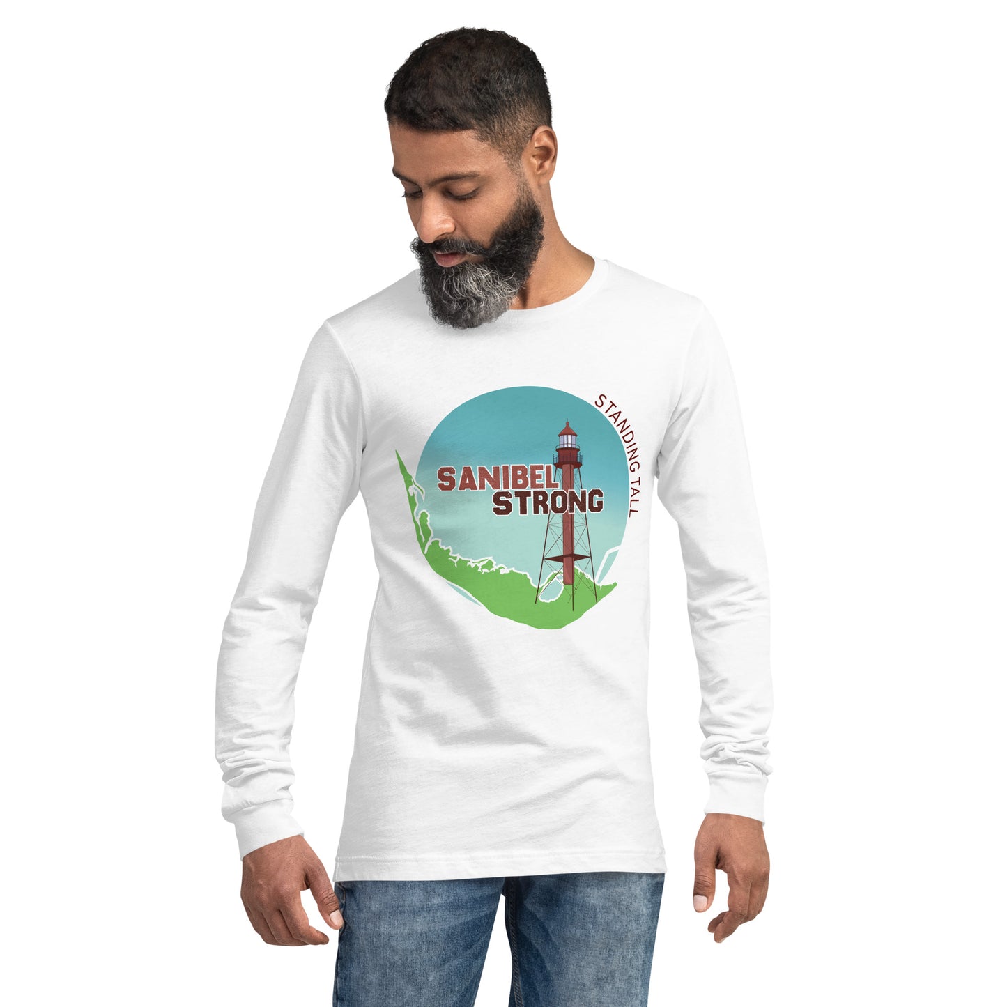 Sanibel Strong Standing Tall Unisex Long Sleeve Tee