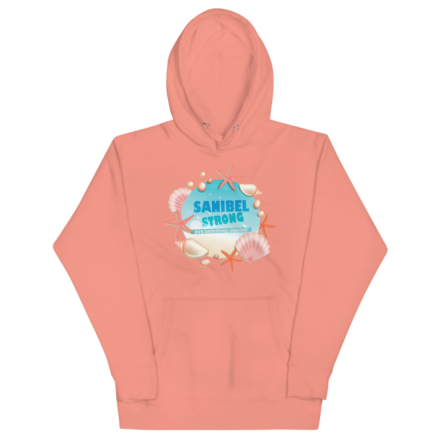 Sanibel Strong Starfish & Seashells - Unisex Hoodie