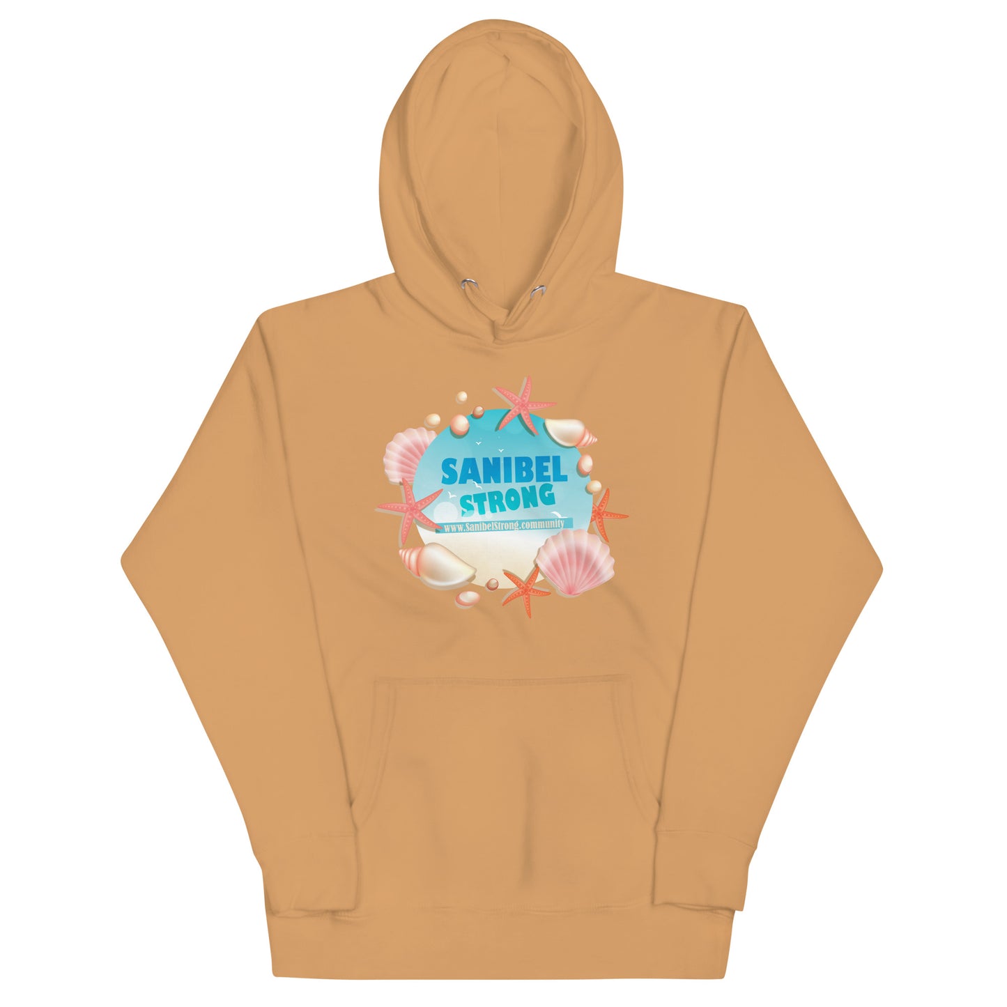 Sanibel Strong Starfish & Seashells - Unisex Hoodie