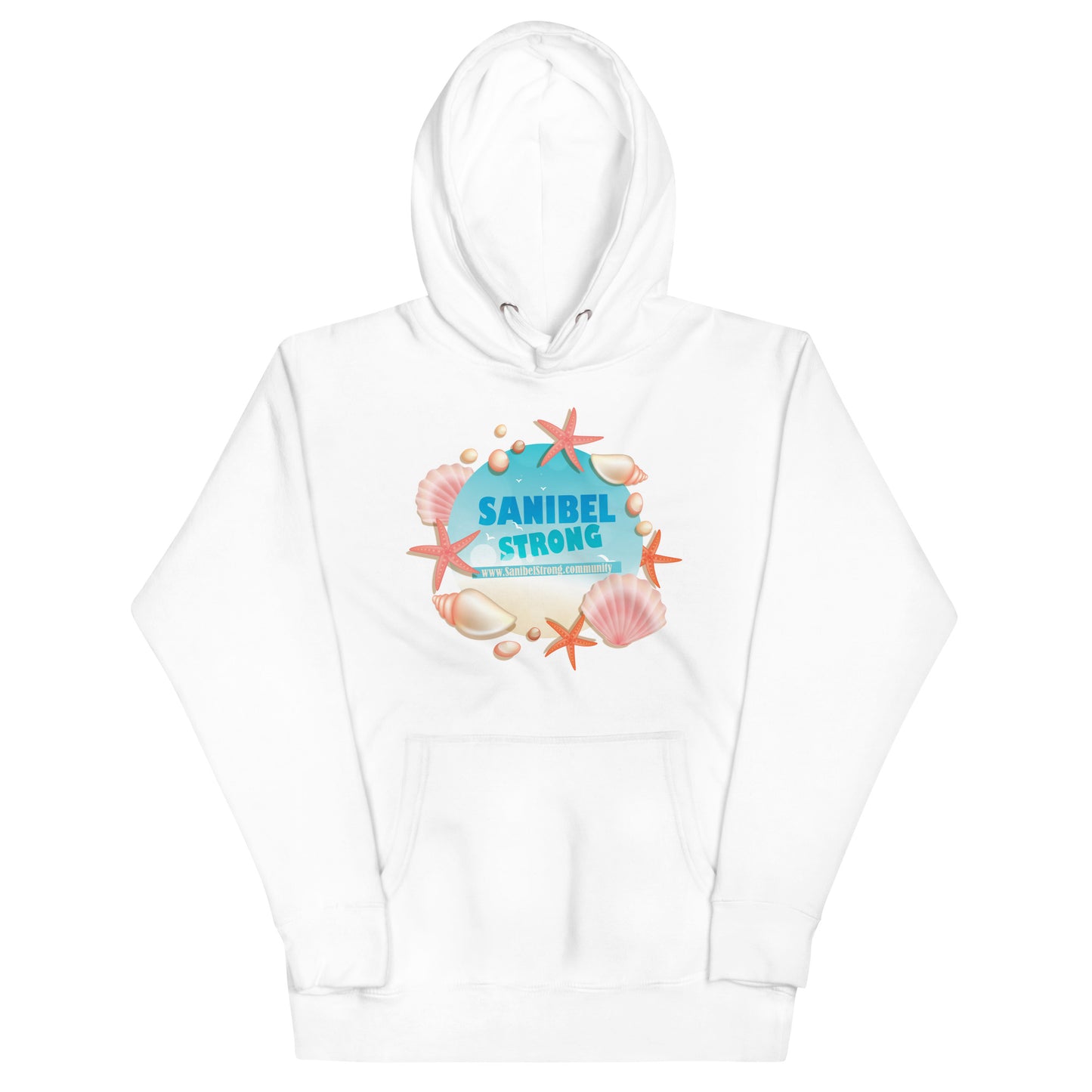 Sanibel Strong Starfish & Seashells - Unisex Hoodie