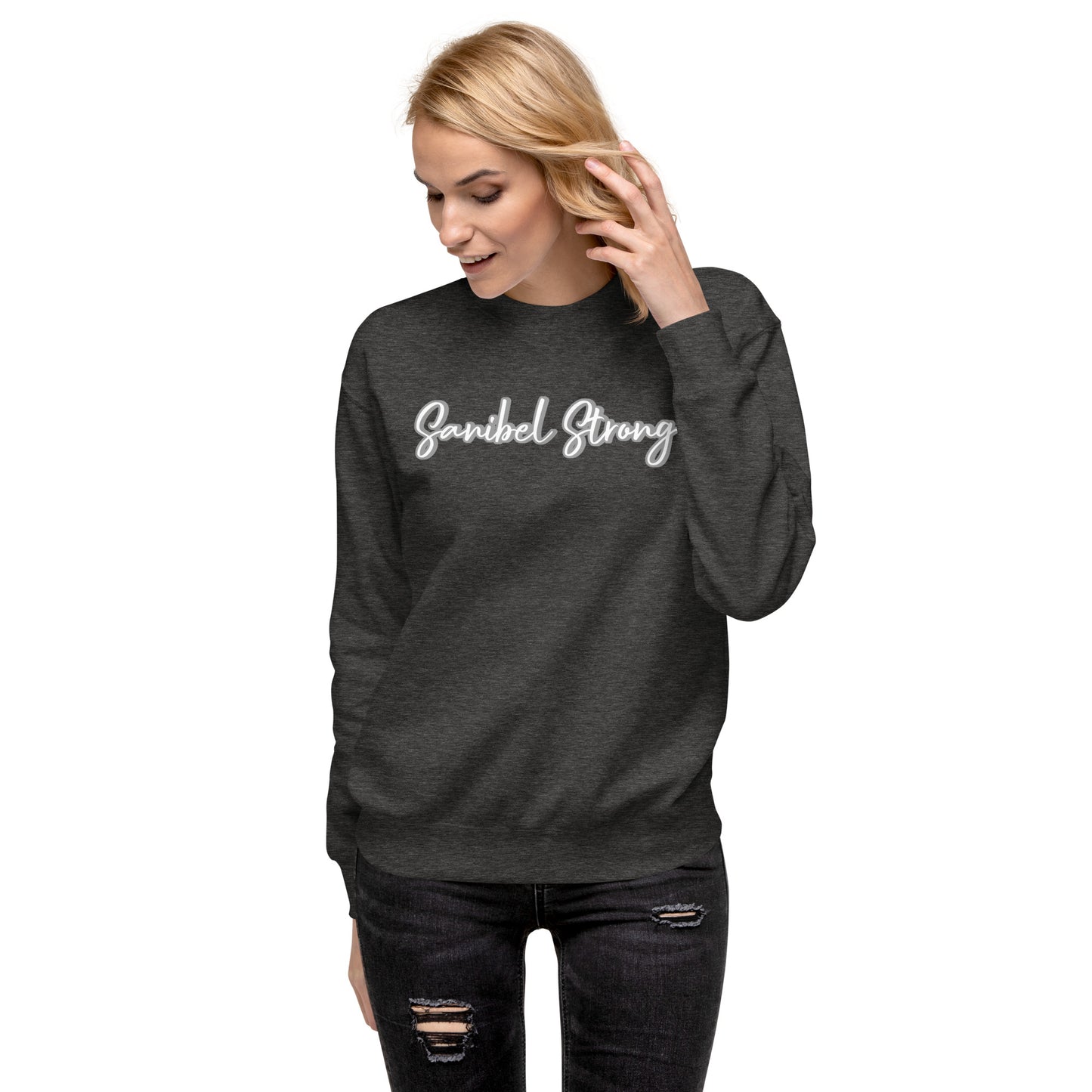 Sanibel Strong Script Unisex Sweatshirt