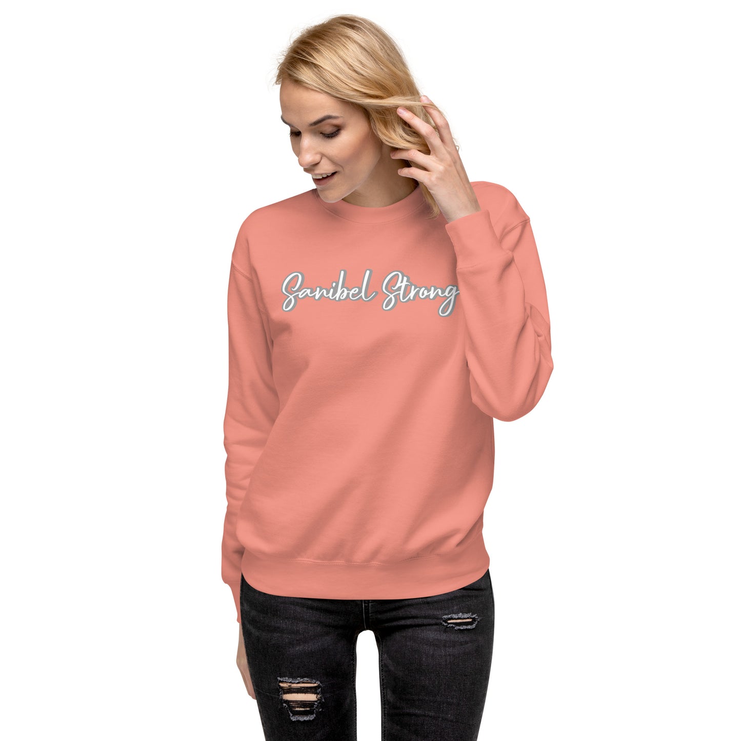 Sanibel Strong Script Unisex Sweatshirt