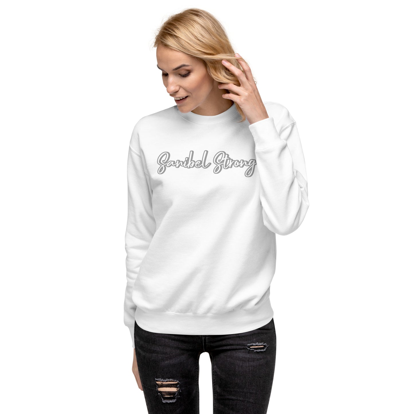 Sanibel Strong Script Unisex Sweatshirt