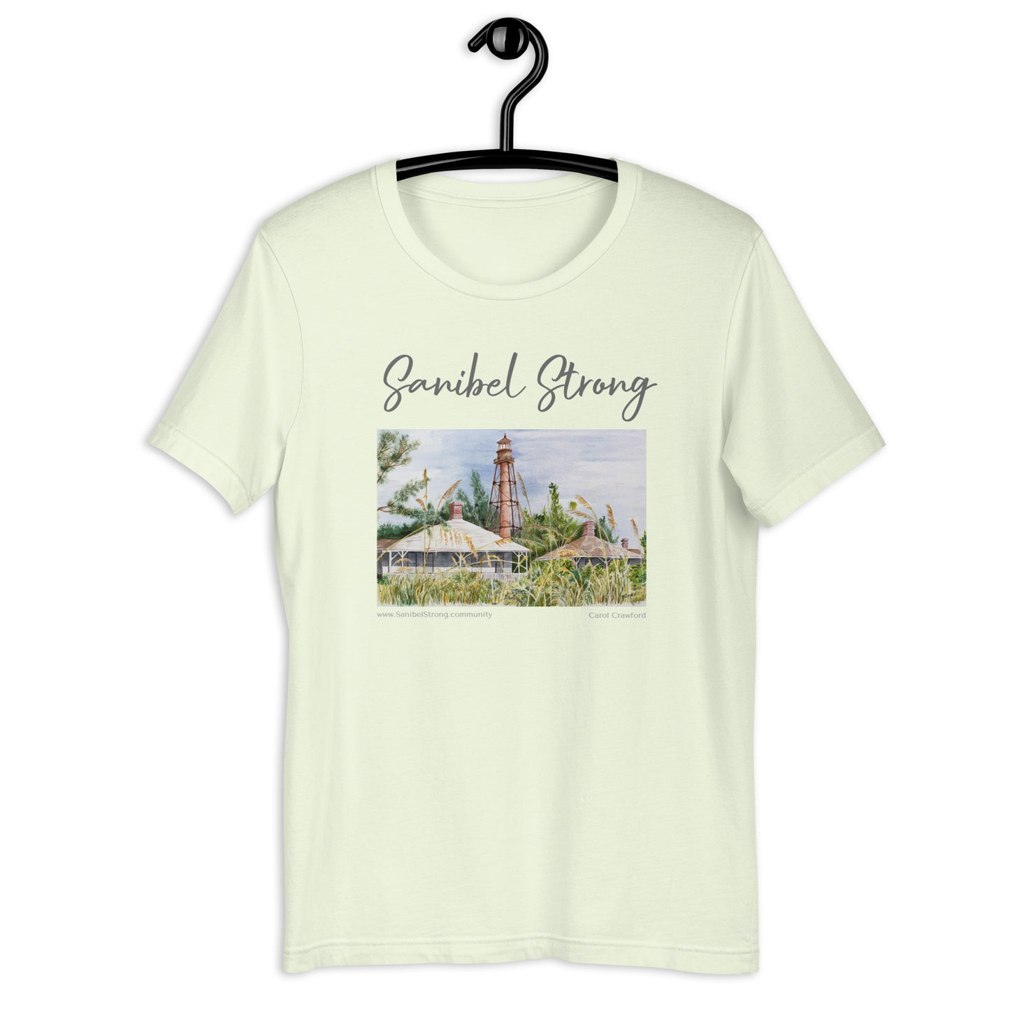 Sanibel Sea Oats Watercolor Shirt (light colors)