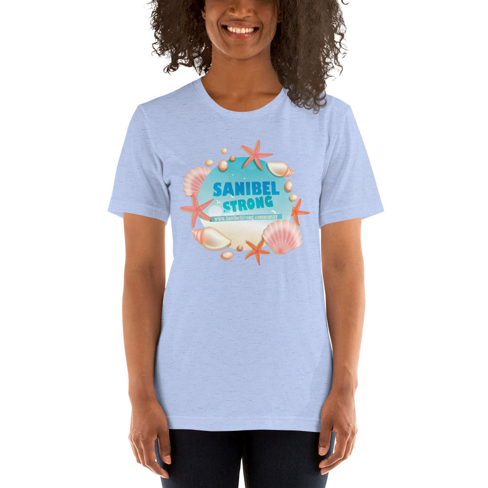 Sanibel Strong Starfish & Shells - Unisex T-shirt