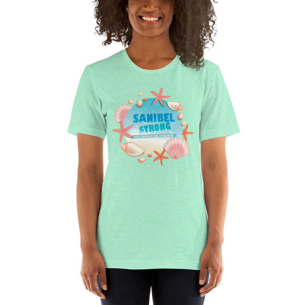 Sanibel Strong Starfish & Shells - Unisex T-shirt