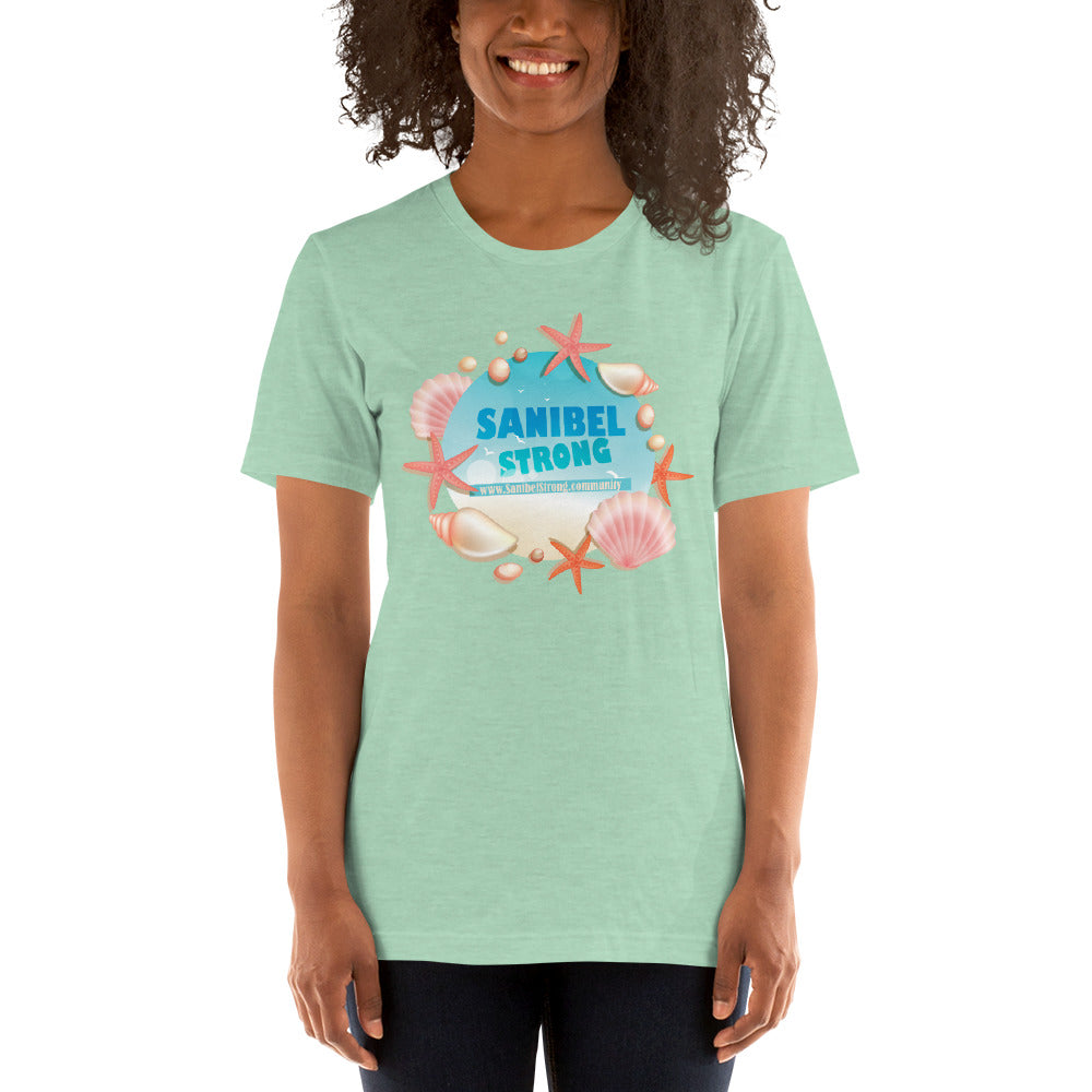Sanibel Strong Starfish & Shells - Unisex T-shirt