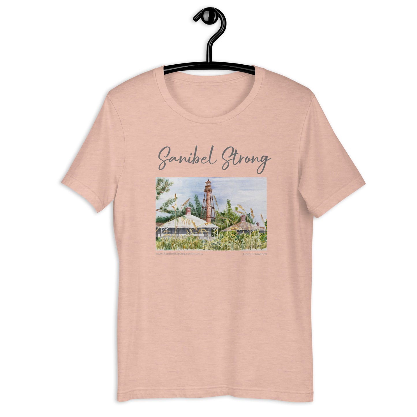 Sanibel Sea Oats Watercolor Shirt (light colors)