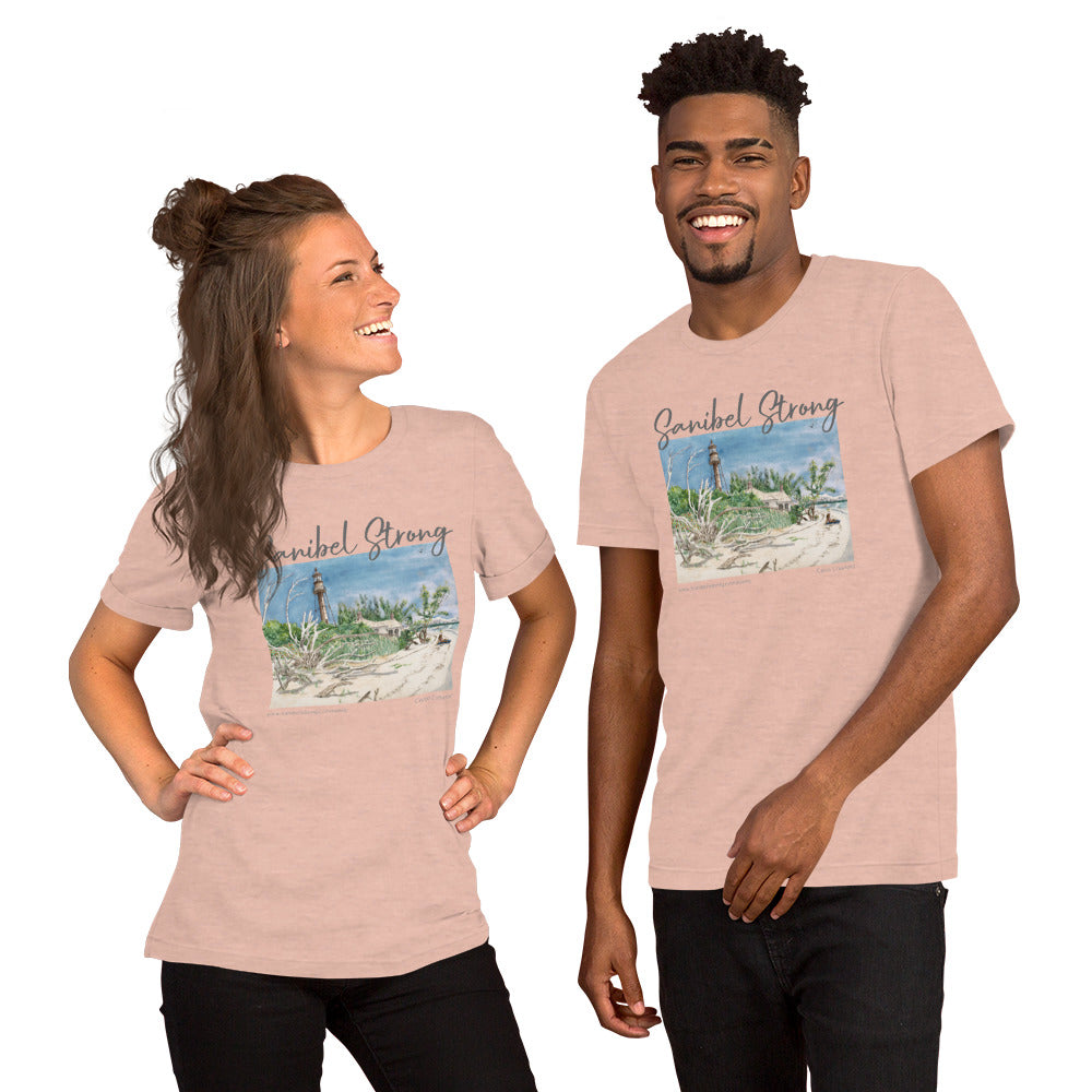 Sanibel Lighthouse and Driftwood Shirt