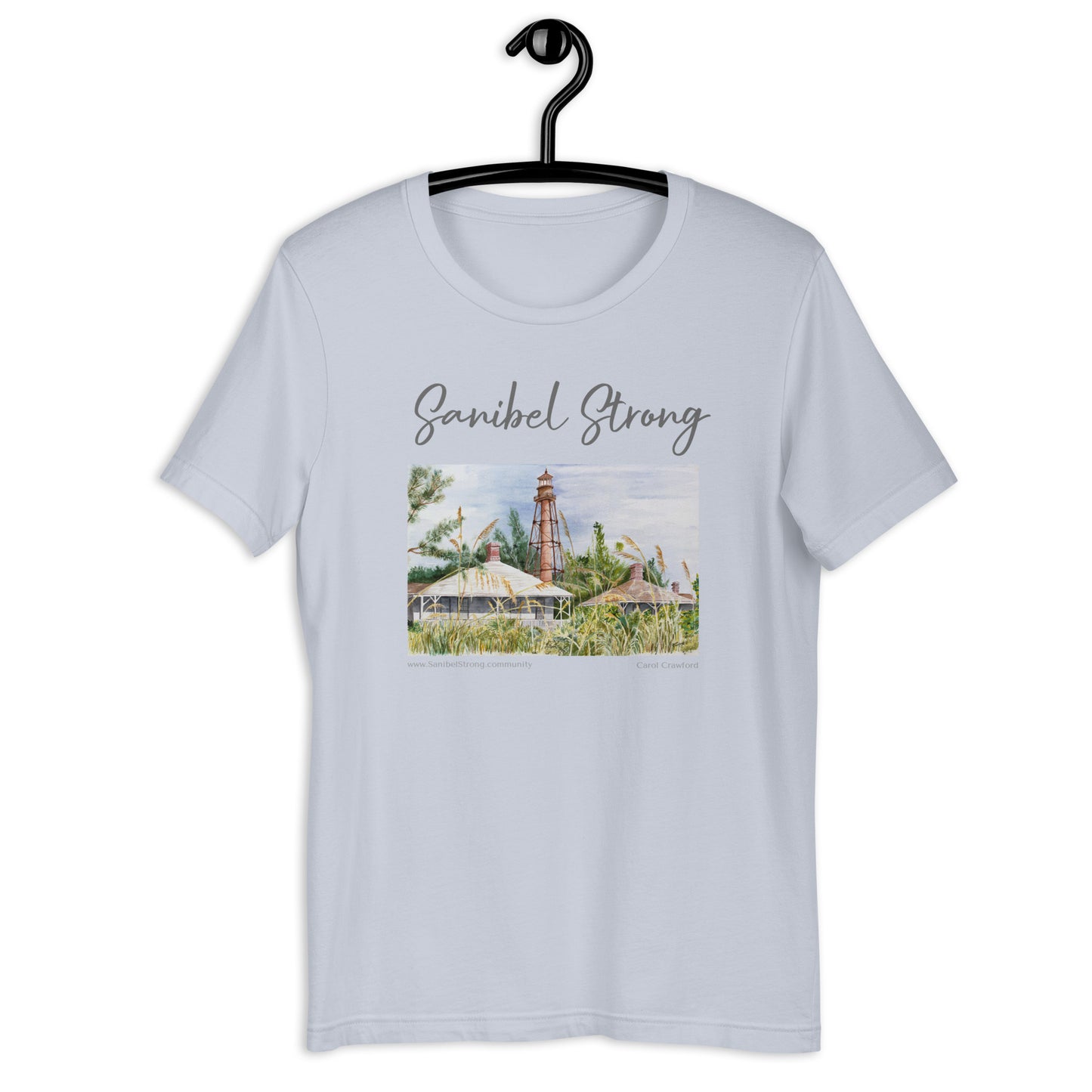 Sanibel Sea Oats Watercolor Shirt (light colors)