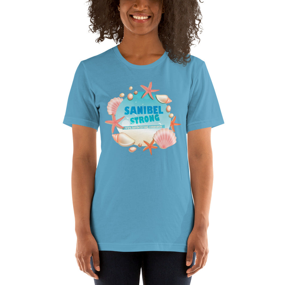Sanibel Strong Starfish & Shells - Unisex T-shirt