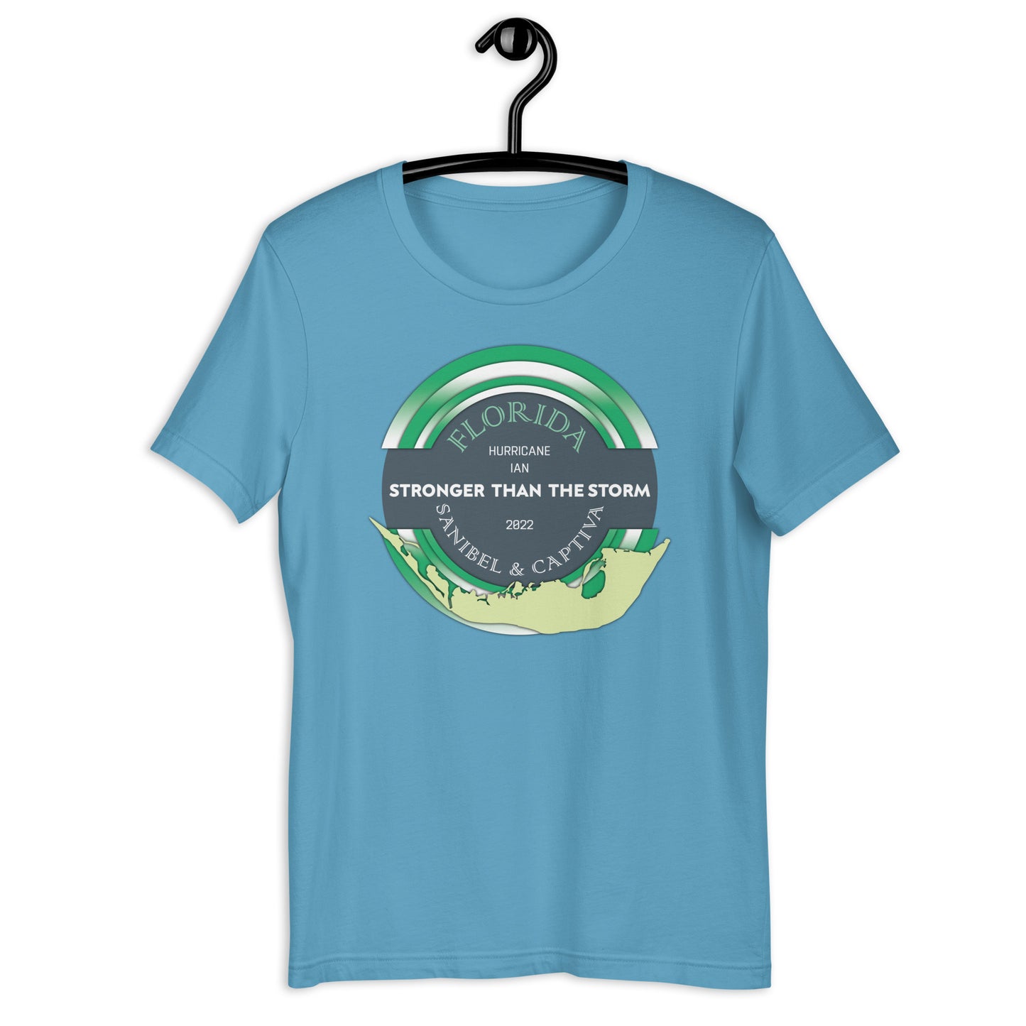 Sanibel Captiva Stronger Than The Storm Unisex Shirt - True Green Design