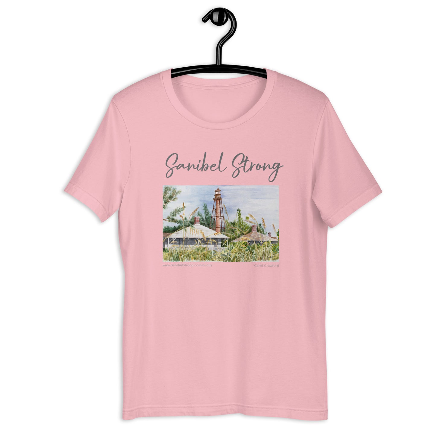 Sanibel Sea Oats Watercolor Shirt (light colors)