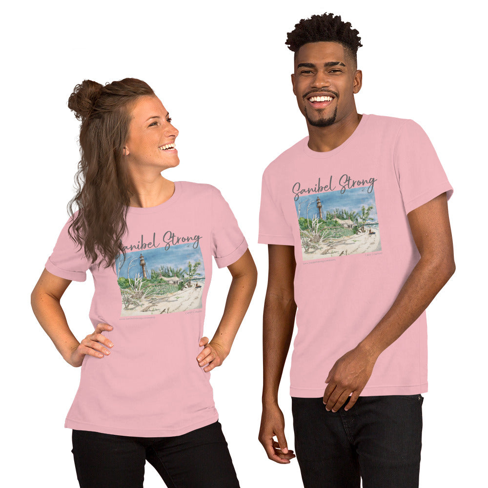 Sanibel Lighthouse and Driftwood Shirt