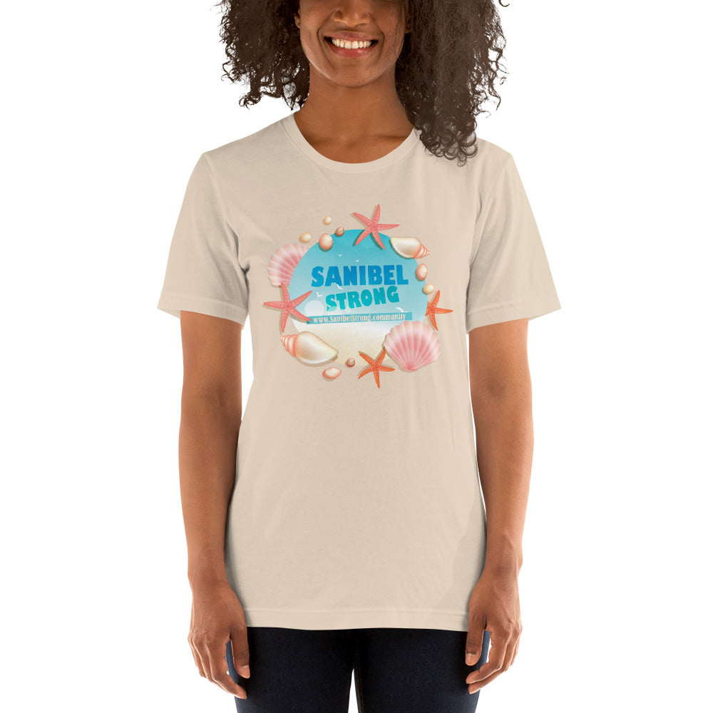 Sanibel Strong Starfish & Shells - Unisex T-shirt