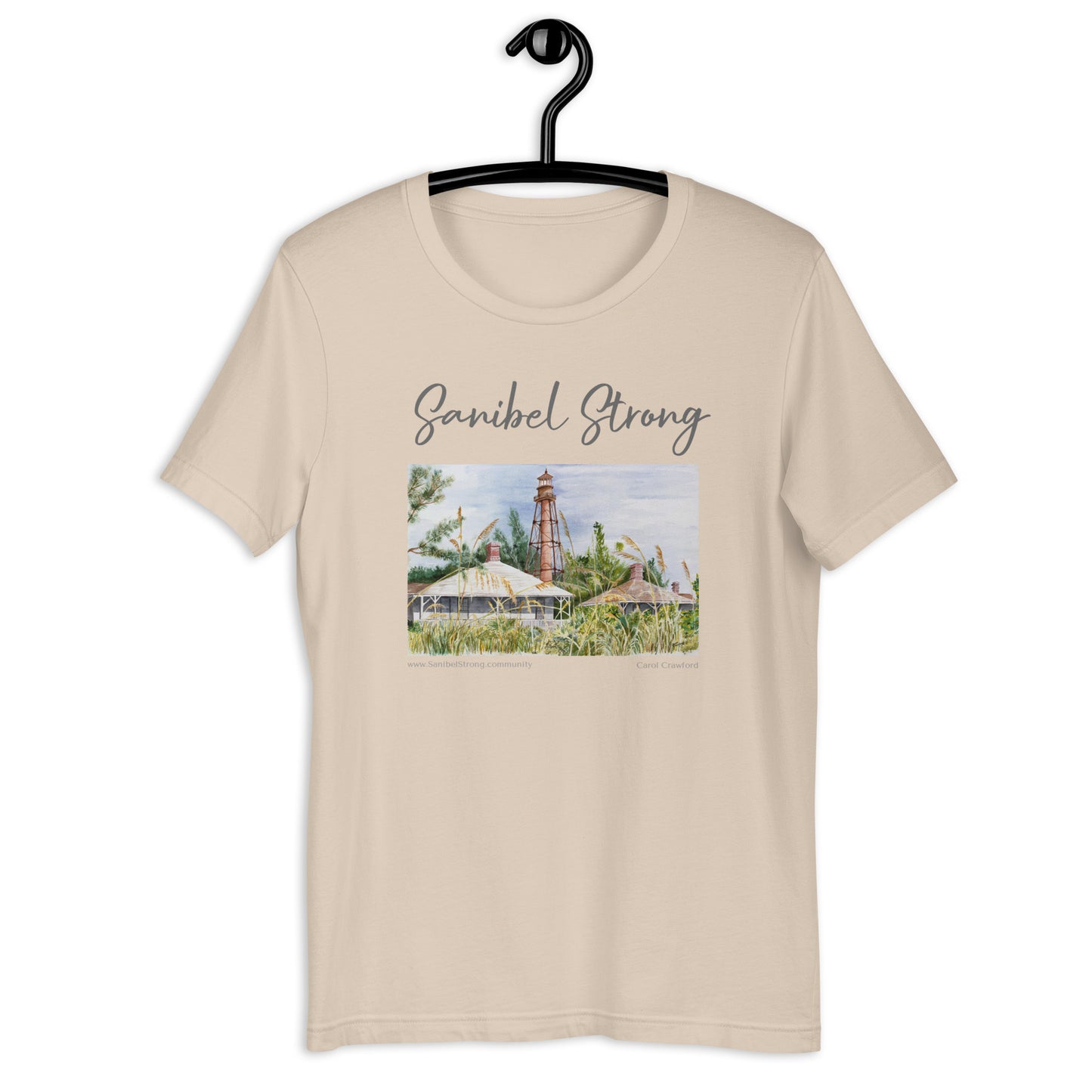 Sanibel Sea Oats Watercolor Shirt (light colors)