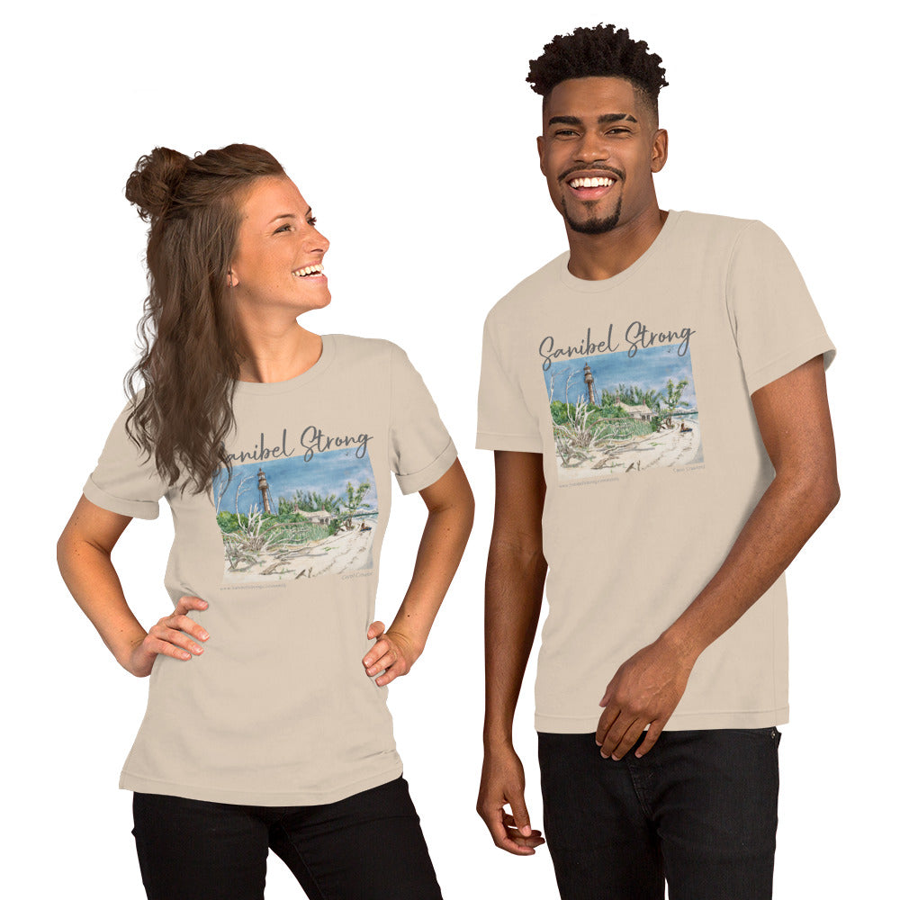 Sanibel Lighthouse and Driftwood Shirt