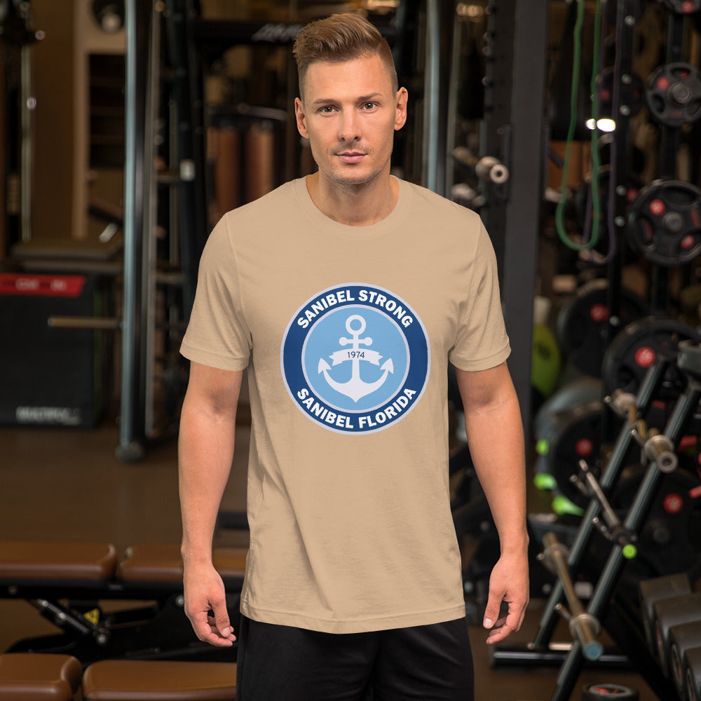 Sanibel Strong Anchor - Unisex T-shirt