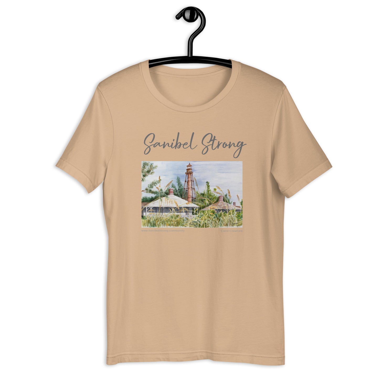 Sanibel Sea Oats Watercolor Shirt (light colors)