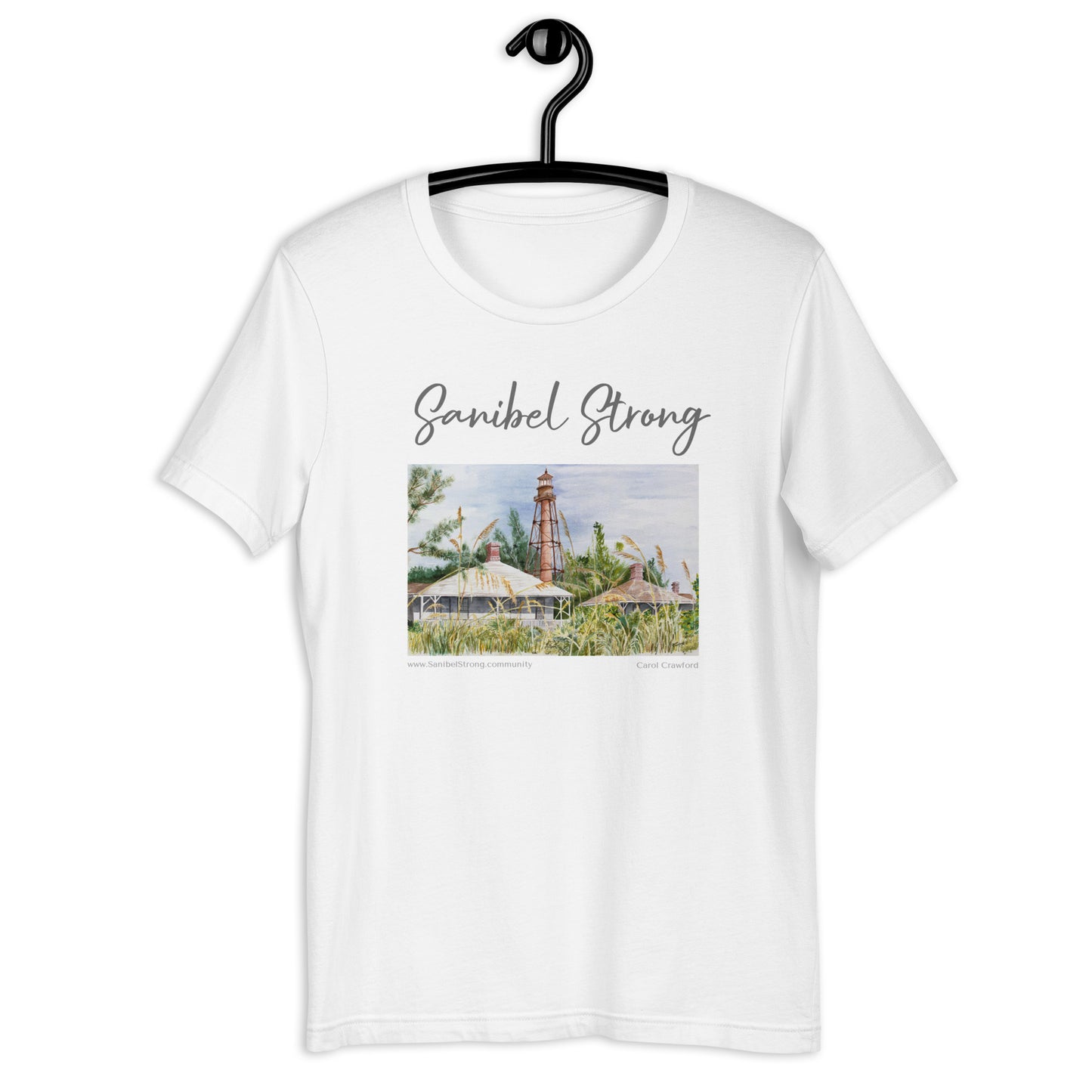 Sanibel Sea Oats Watercolor Shirt (light colors)