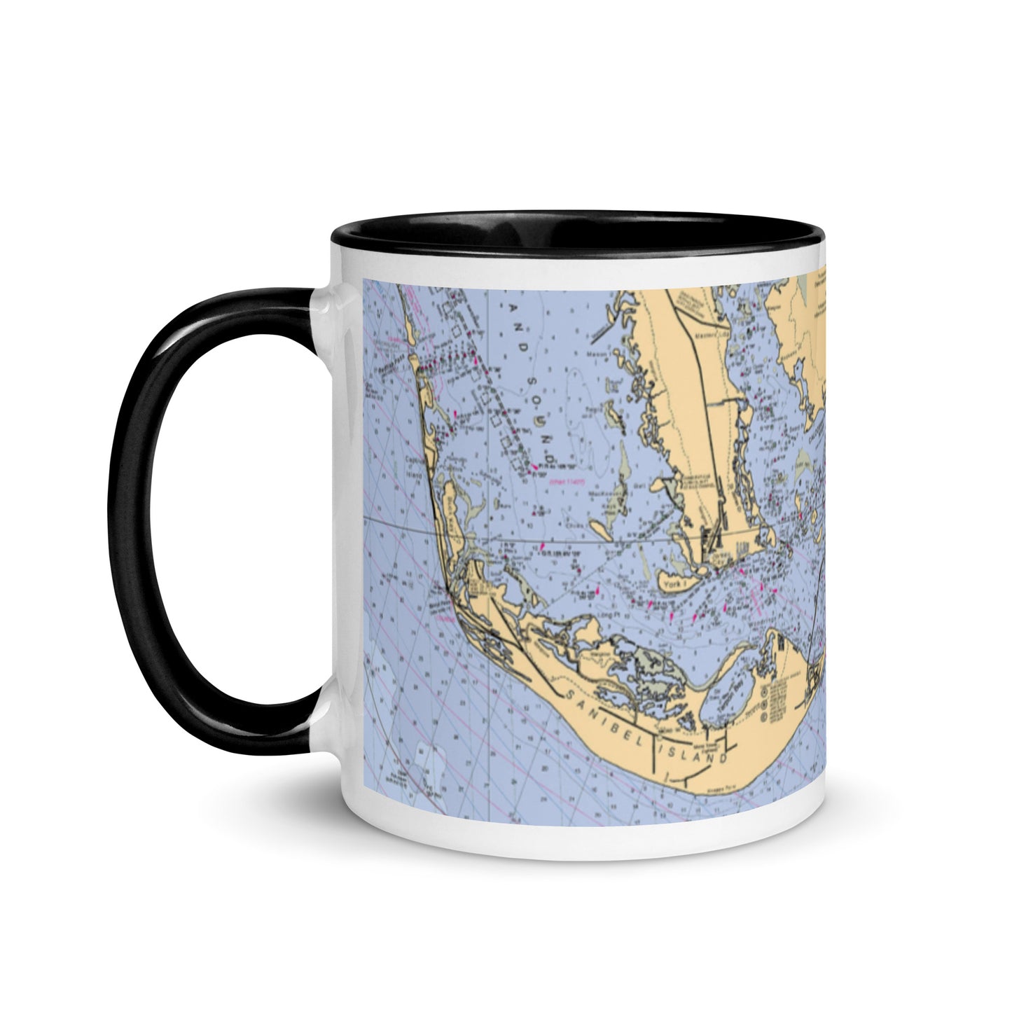 Sanibel Map Mug
