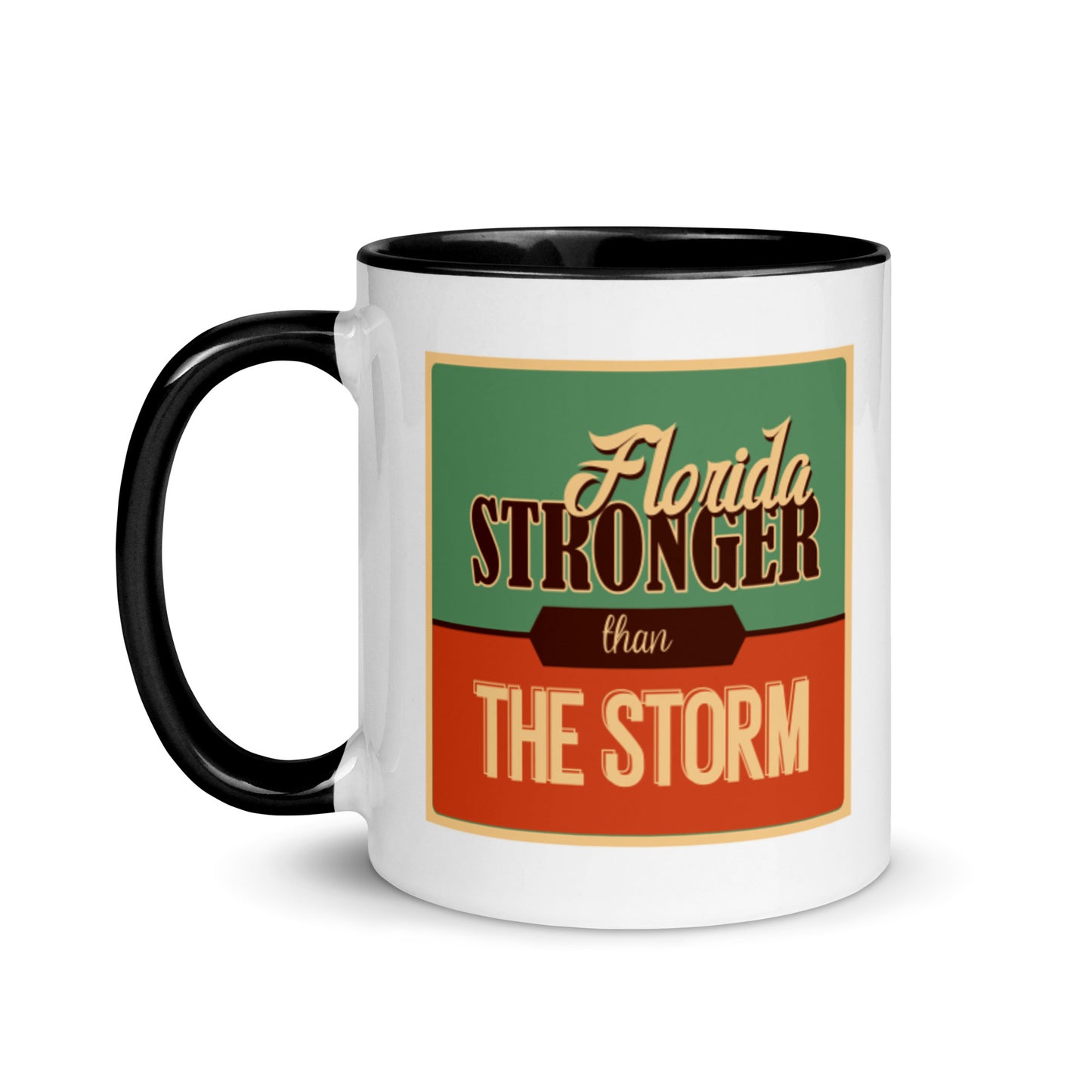 Florida Stronger Than The Storm Retro Mug