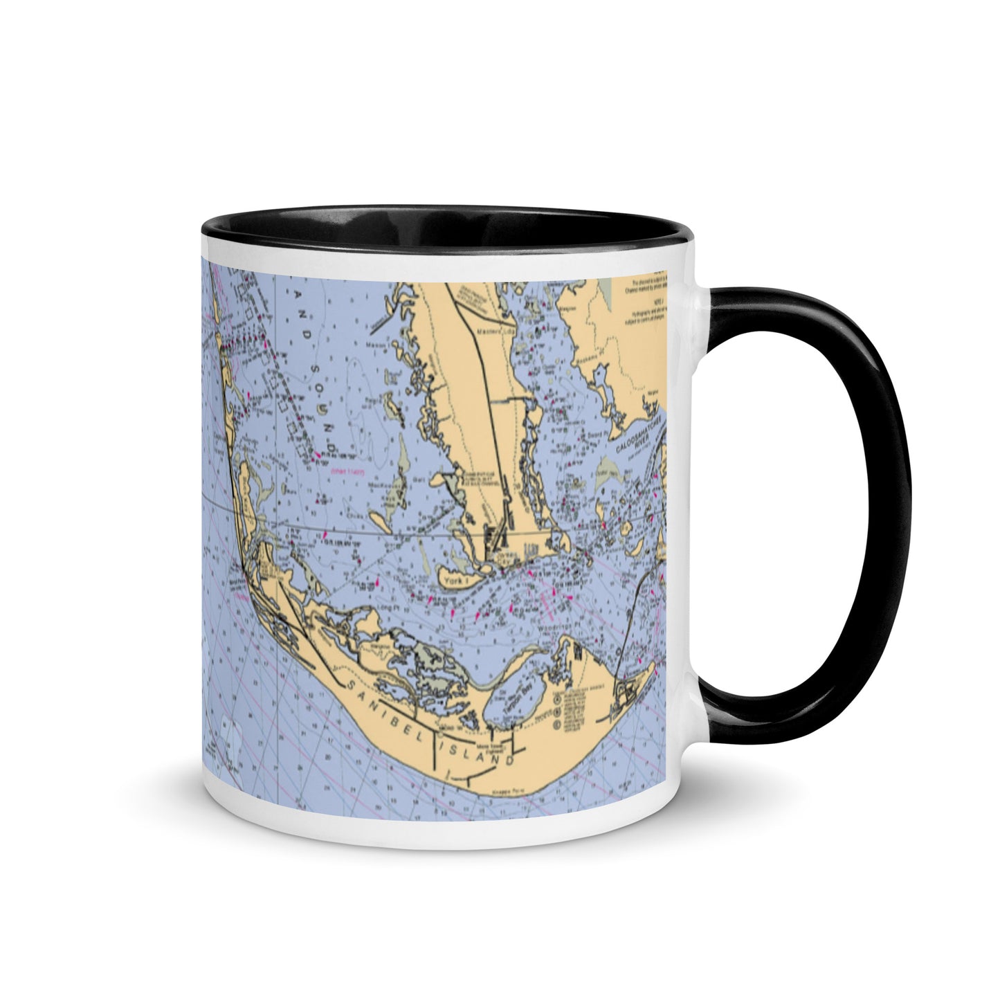 Sanibel Map Mug
