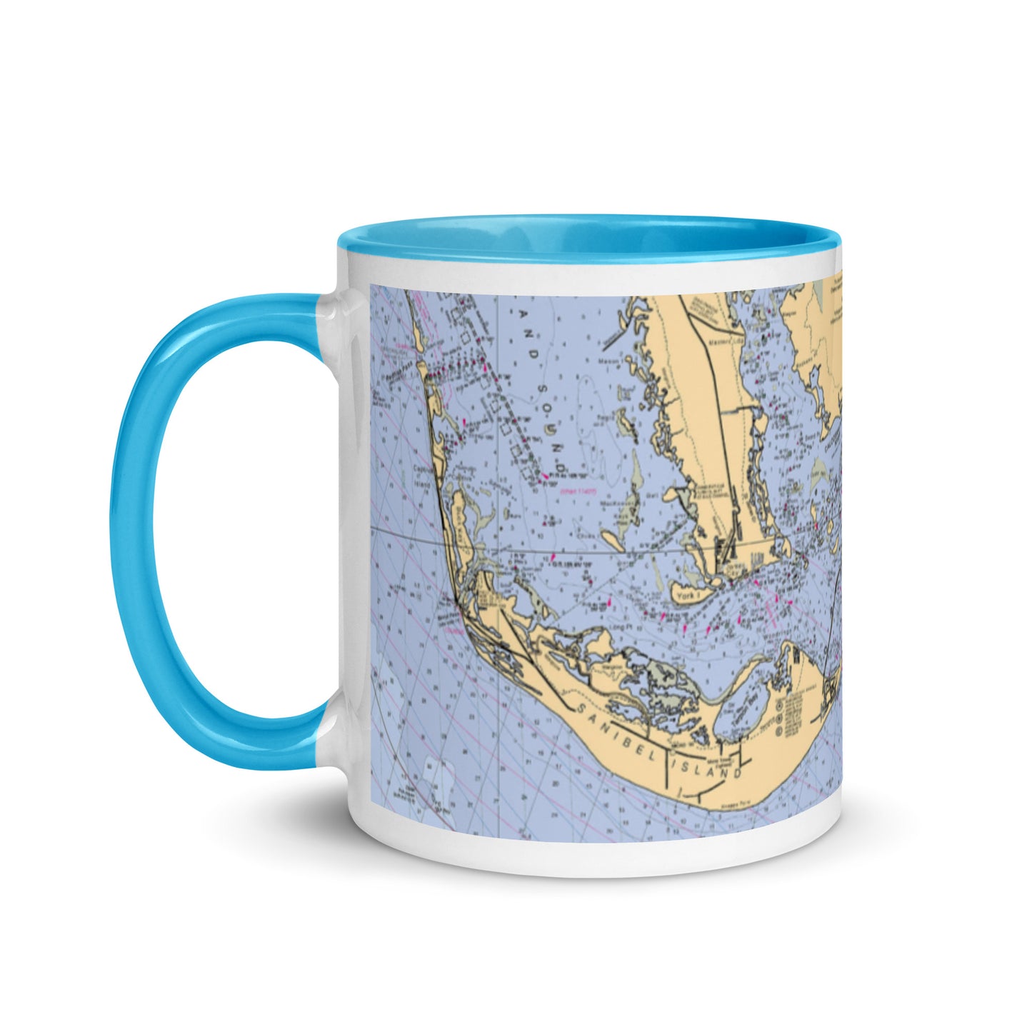 Sanibel Map Mug