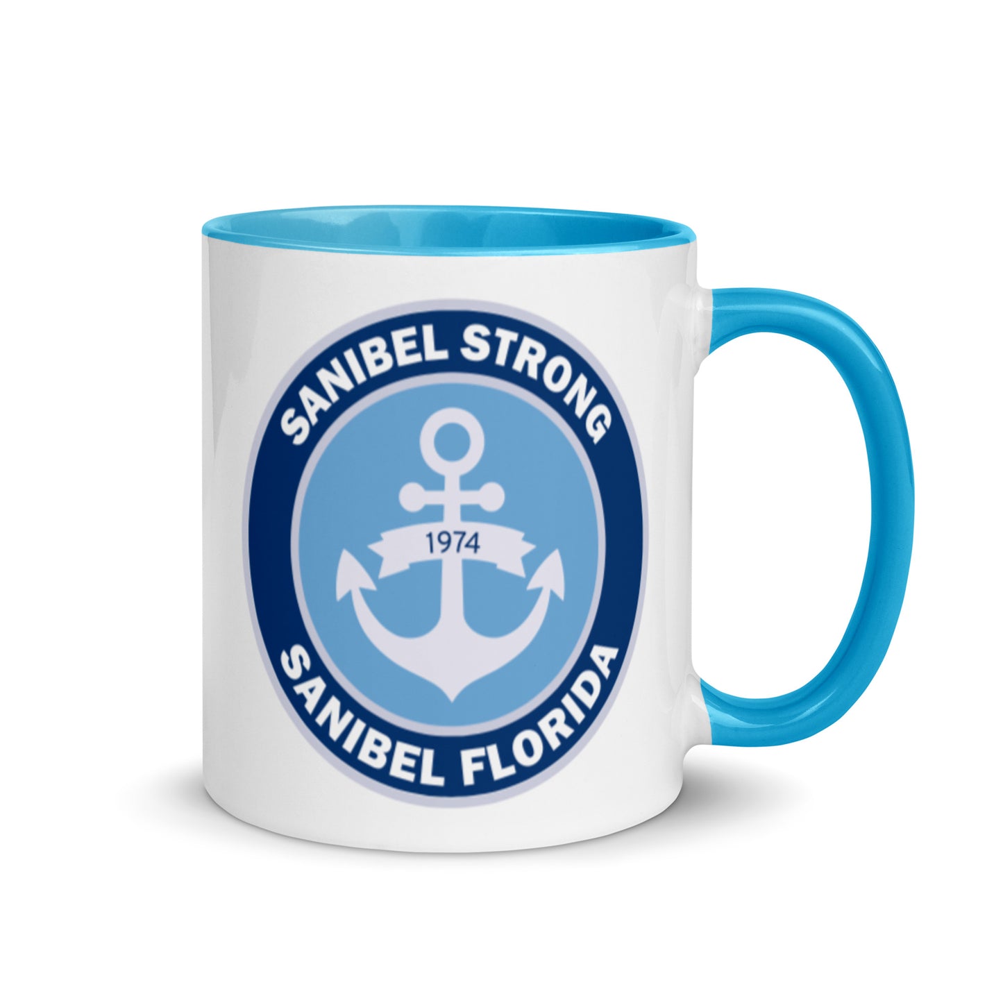 Sanibel Strong Anchor Mug