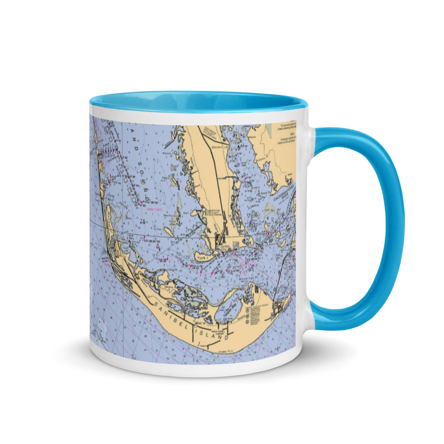 Sanibel Map Mug