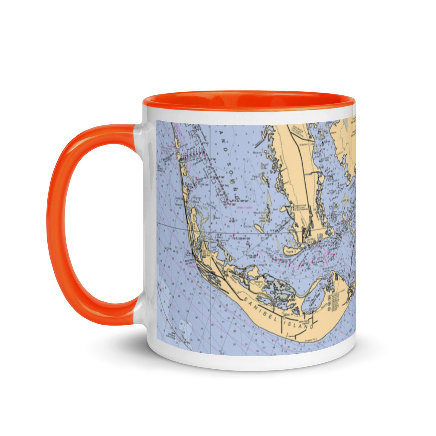 Sanibel Map Mug