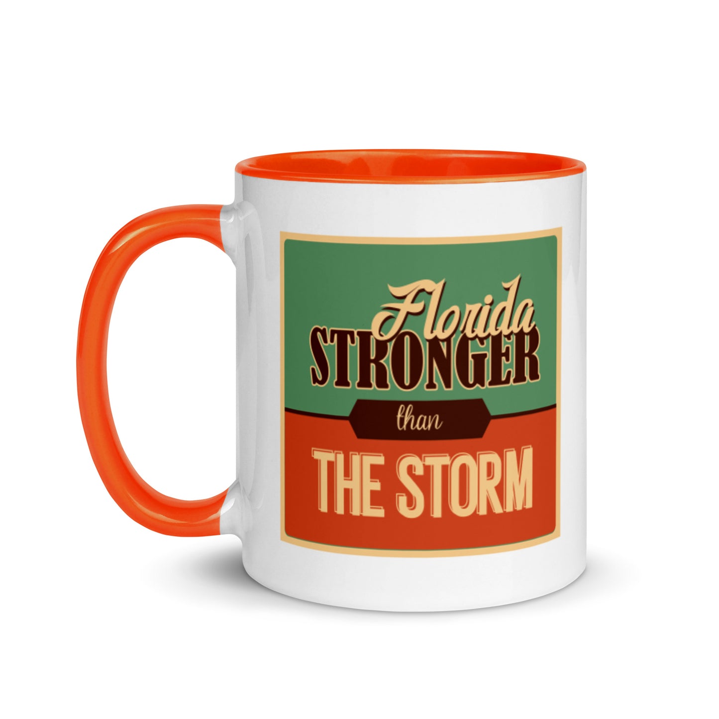 Florida Stronger Than The Storm Retro Mug