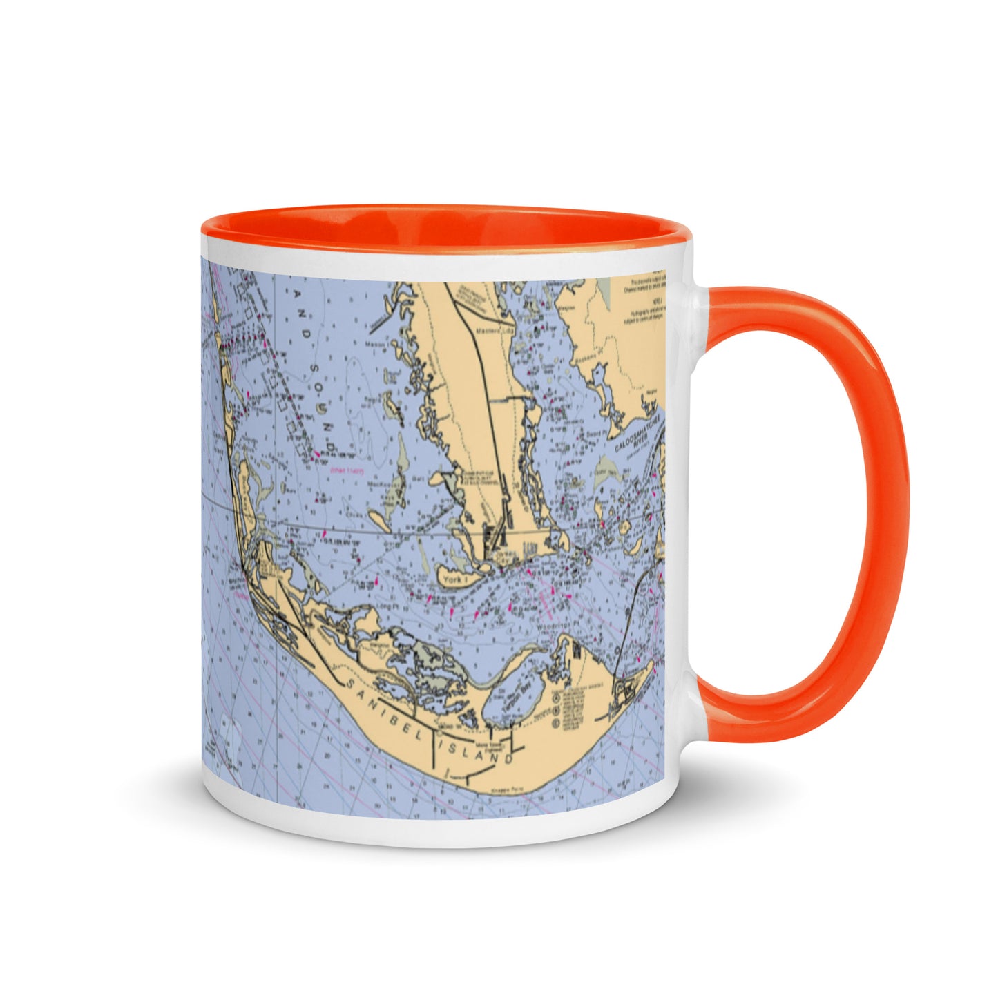 Sanibel Map Mug