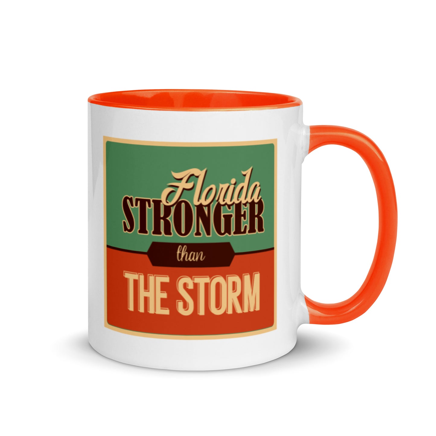 Florida Stronger Than The Storm Retro Mug