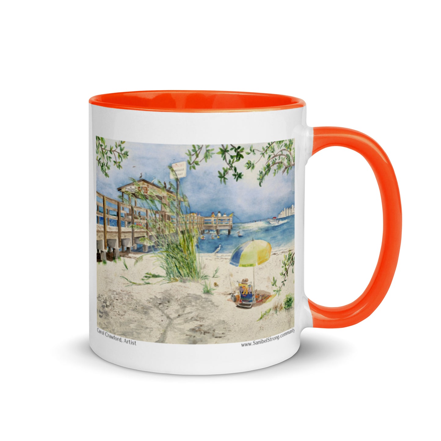 Sanibel Fishing Pier Mug