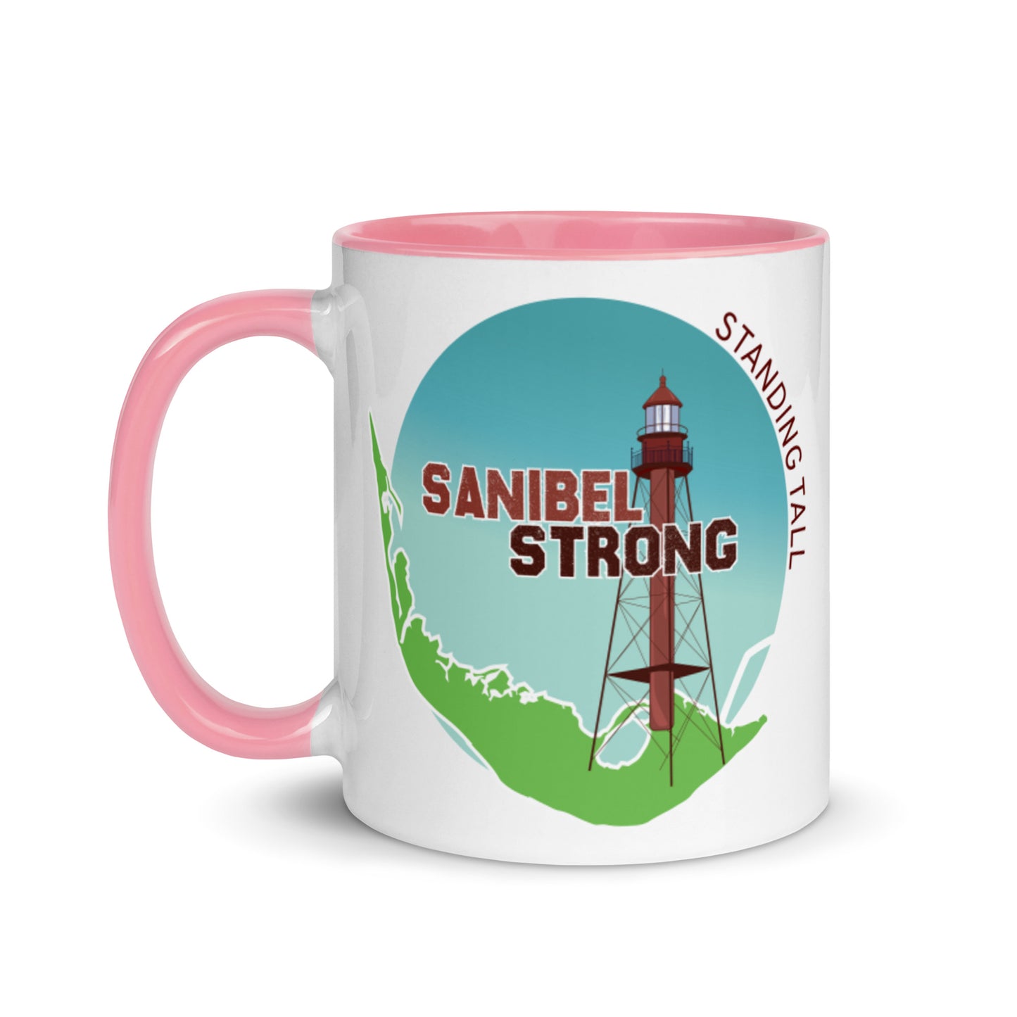 sanibel florida ceramic coffee mug