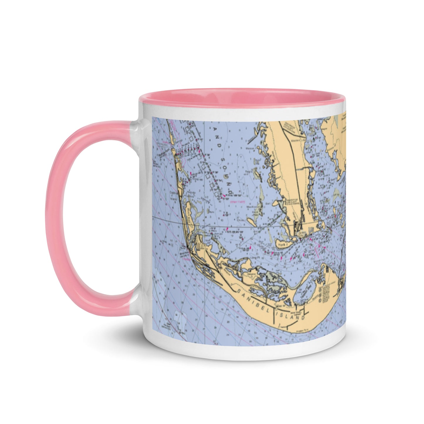 Sanibel Map Mug