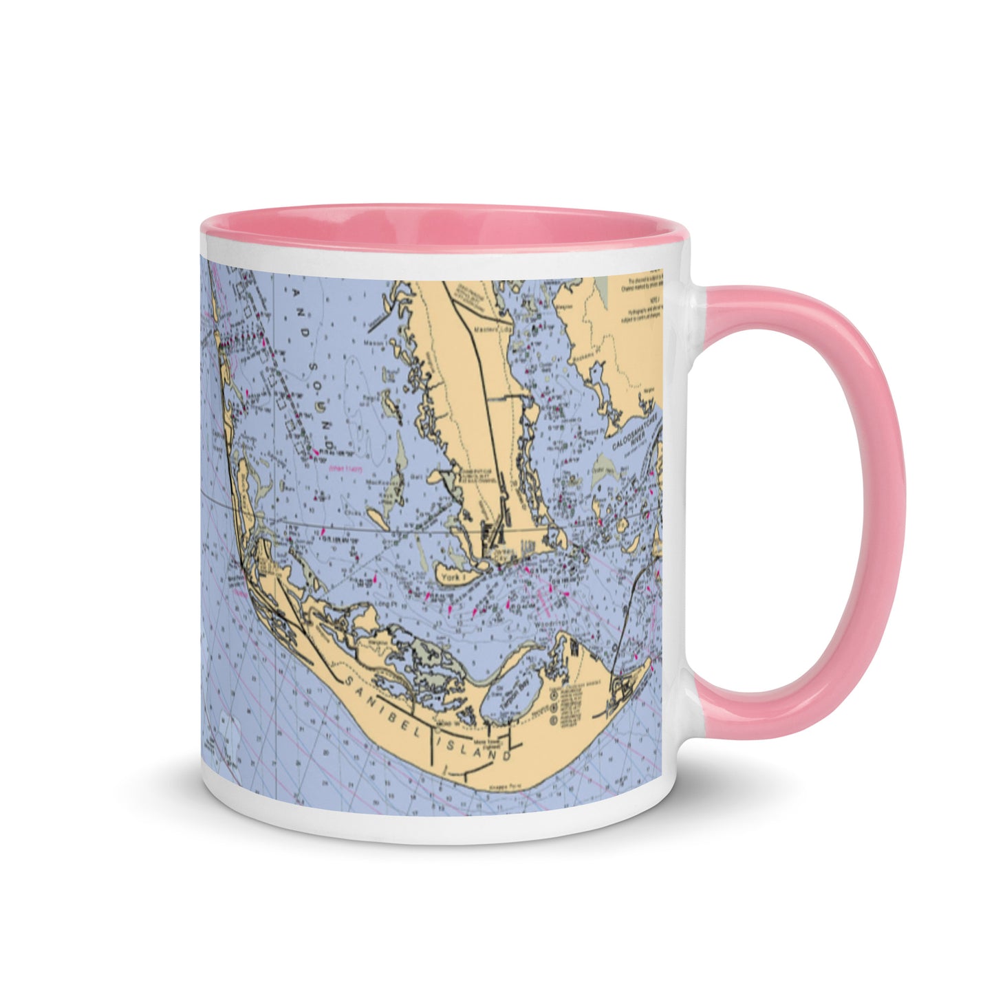 Sanibel Map Mug