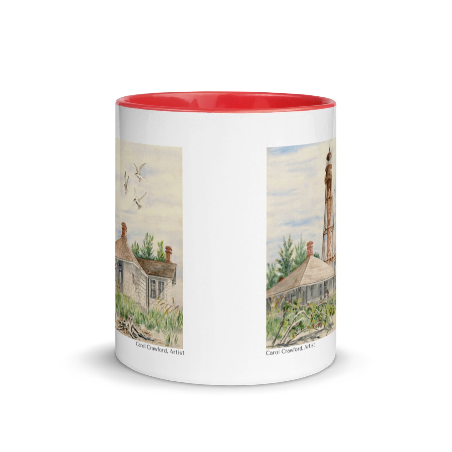 Sanibel Lighthouse Watercolor Mug