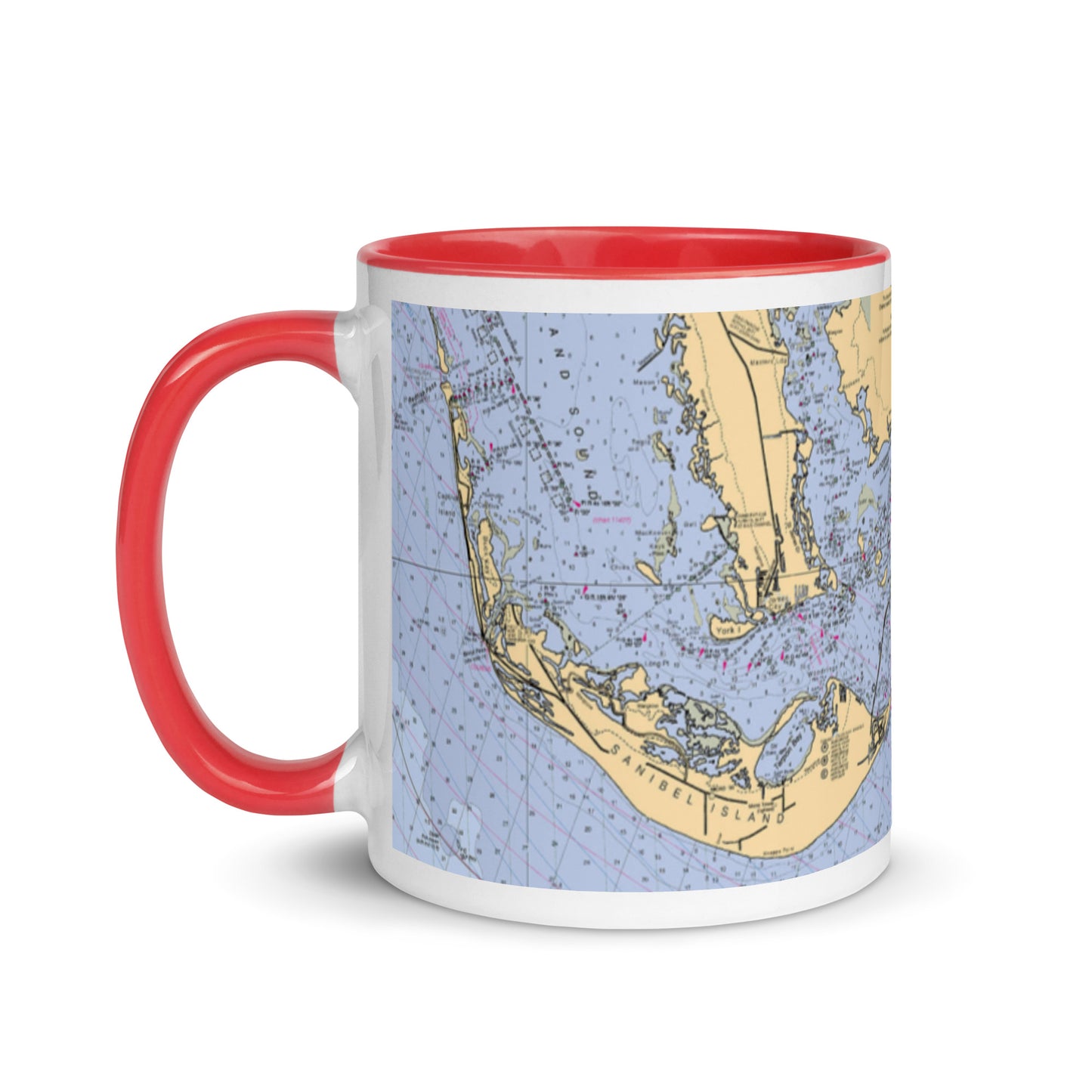 Sanibel Map Mug