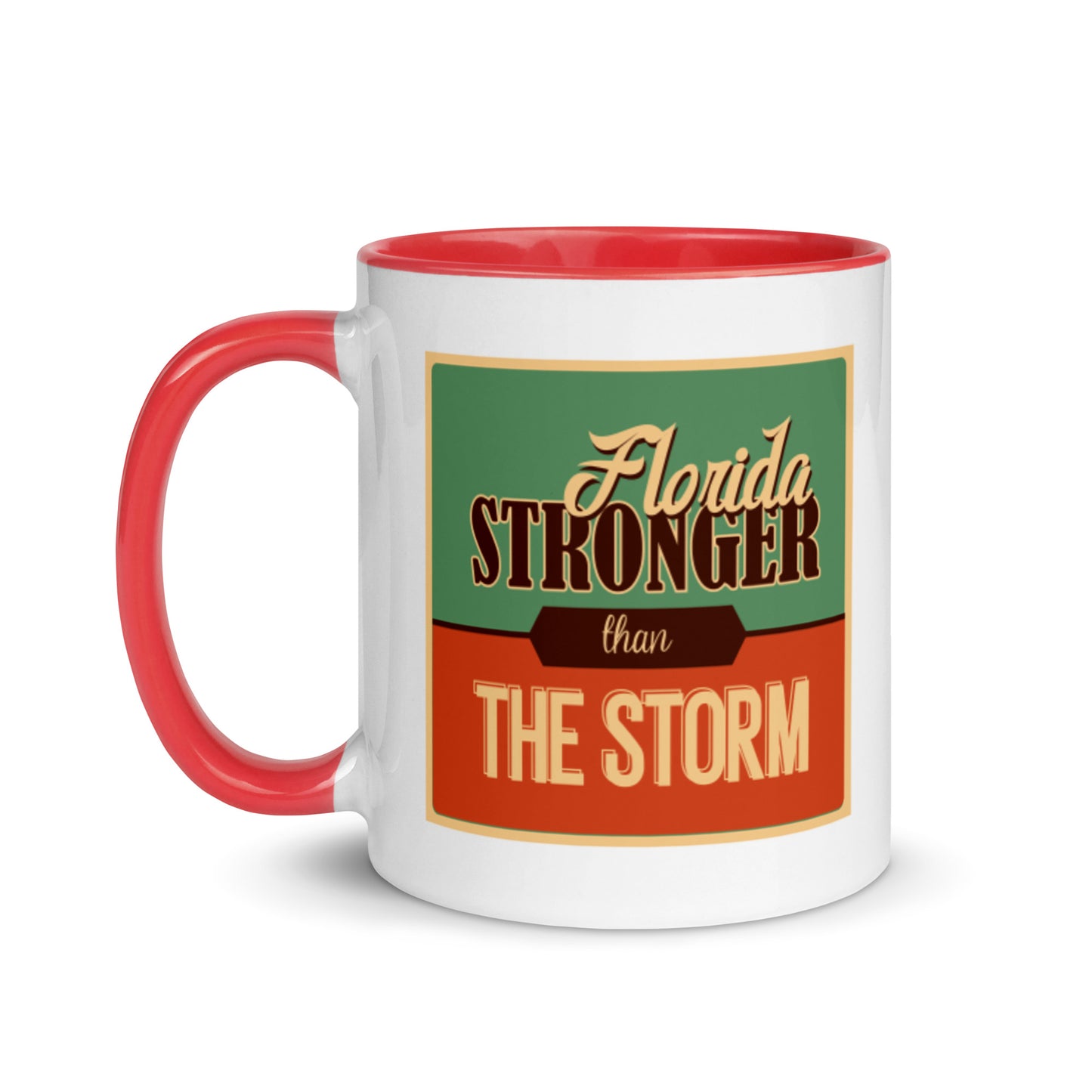 Florida Stronger Than The Storm Retro Mug