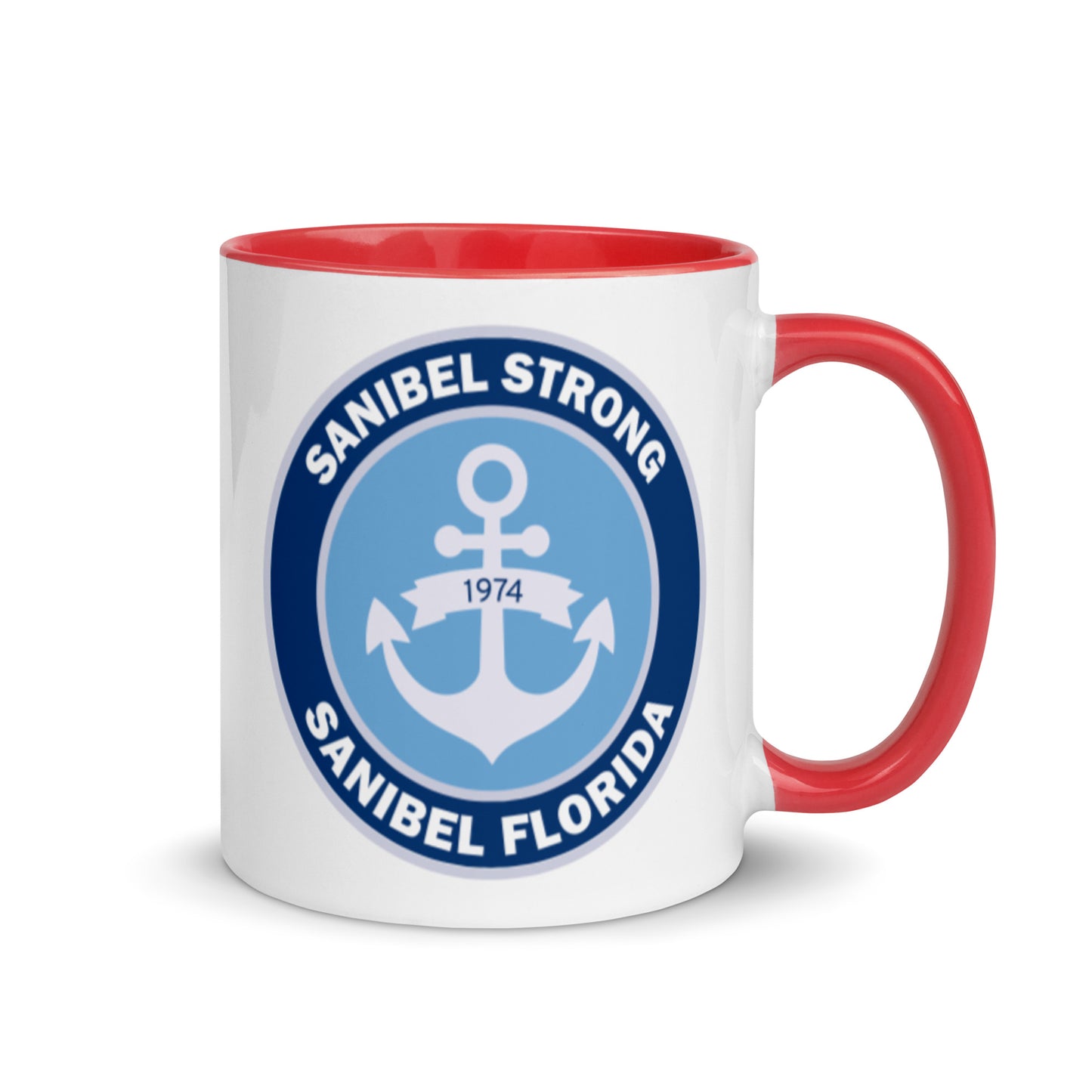 Sanibel Strong Anchor Mug