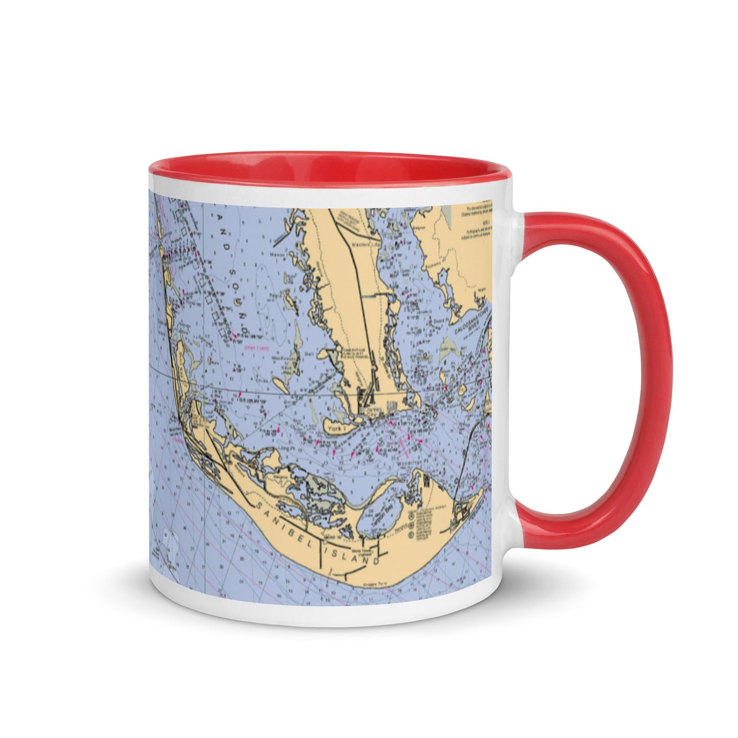 Sanibel Map Mug