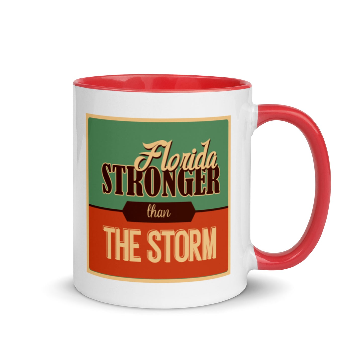 Florida Stronger Than The Storm Retro Mug