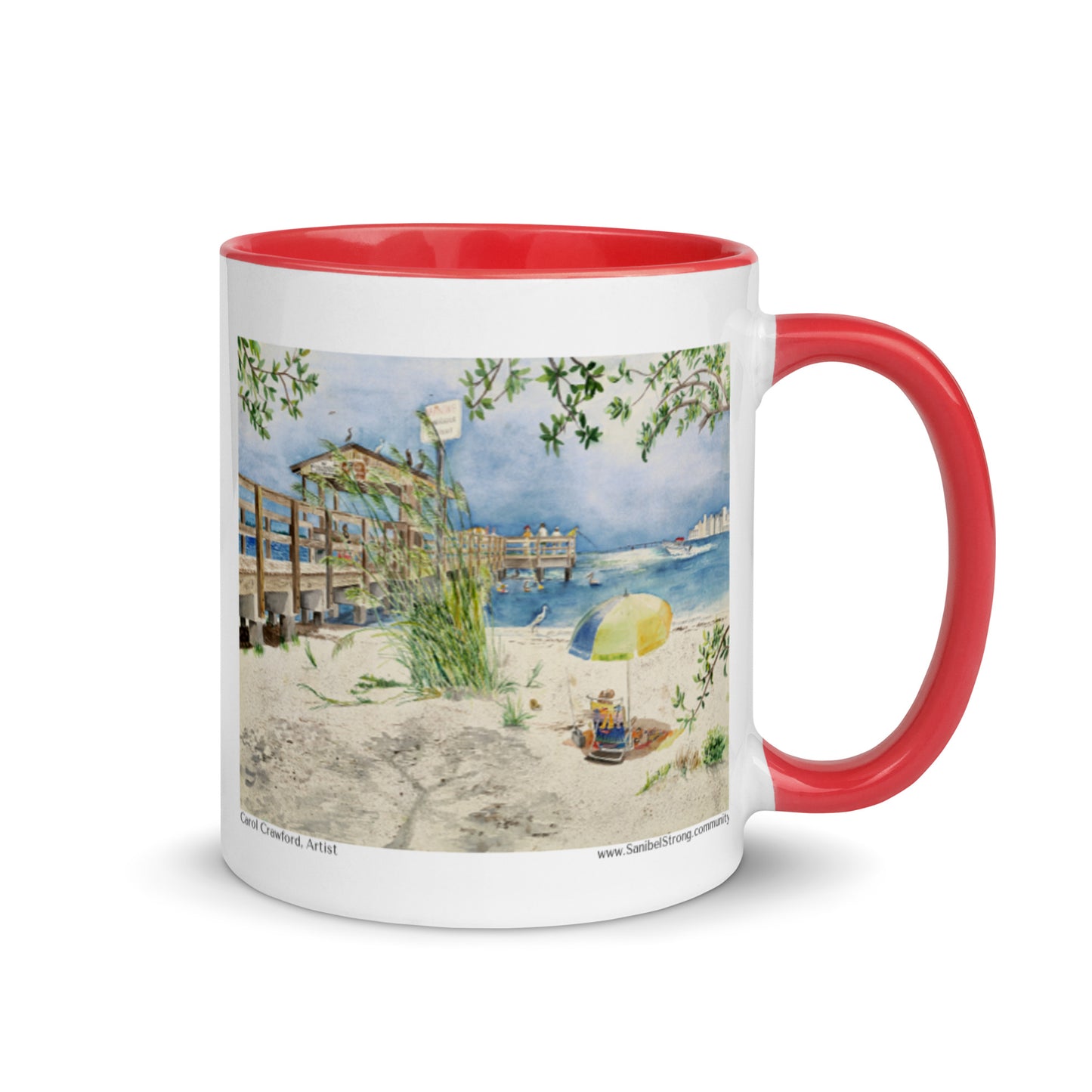 Sanibel Fishing Pier Mug