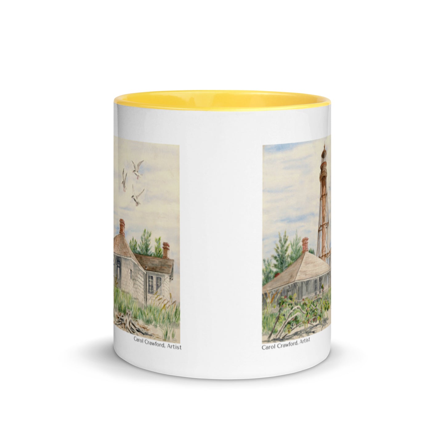 Sanibel Lighthouse Watercolor Mug