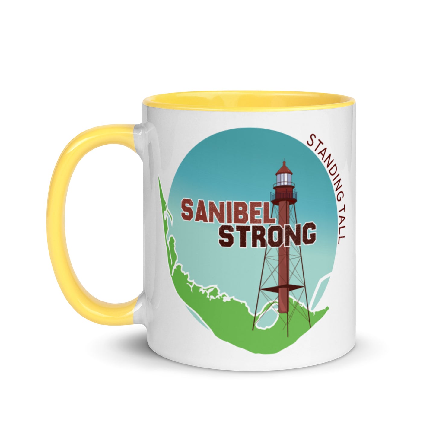 sanibel strong ceramic coffee mug